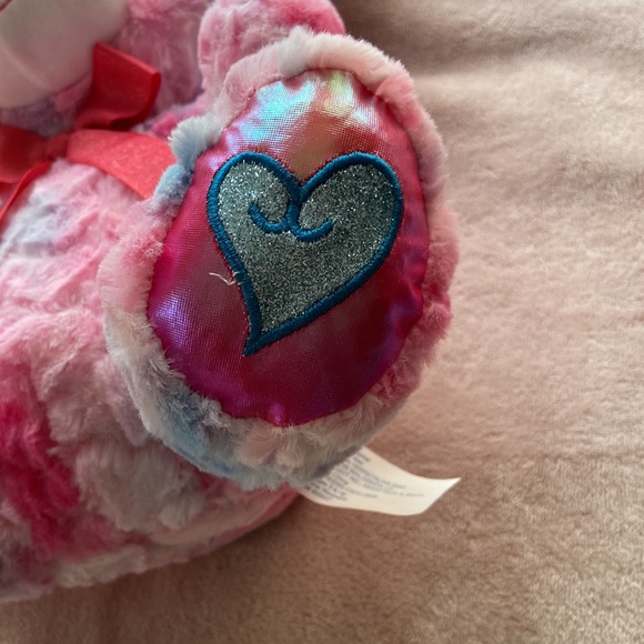 NWT Tie Dye Cotton Candy Stuffed Animal Plush Teddy Bear Walgreens brand - Picture 5 of 10